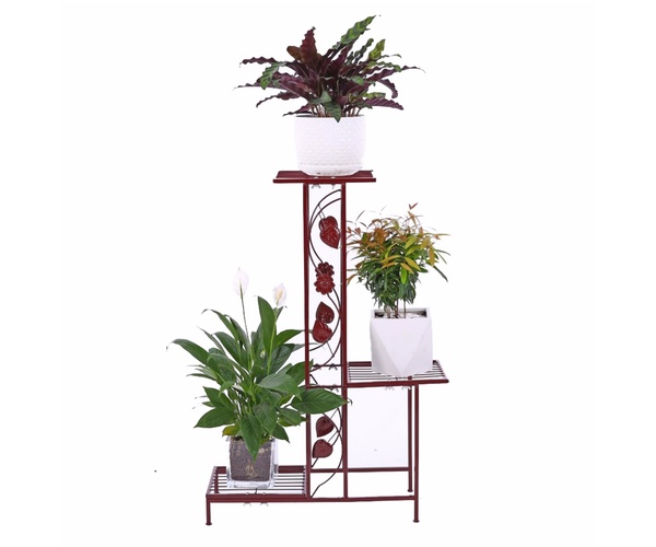 3-Tiered Square Plant Stand  HHAIPS04